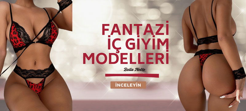 Bella Notte Fantazi İç Giyim ürünleri şimdi icgiyimozel.com da!