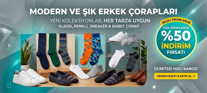 Erkek Çorap Modelleri