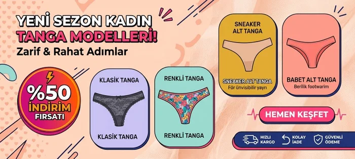 Kadın Tanga Modelleri