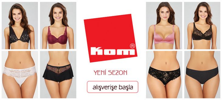 Kom Yeni Sezon İç Giyim Koleksiyonu