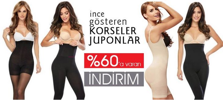 Korse & Jupon %60 a varan İndirim