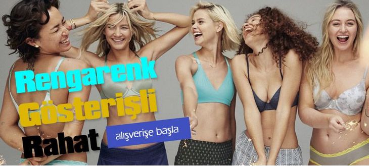 Sütyen Modelleri - Rengarenk Gösterişli Rahat