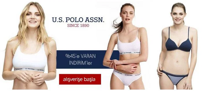 US Polo İç giyim ürünlerinde indirim