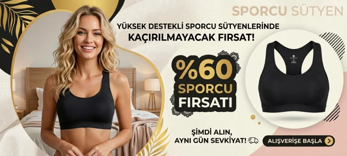 Yüksek Destekli Sporcu Sütyenlerinde kaçırılmayacak fırsatlar