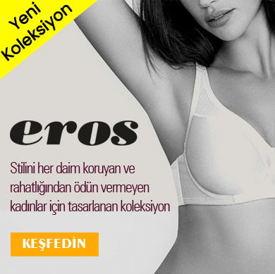 Eros kadın iç giyim ürünleri şimdi icgiyimozel.com'da!