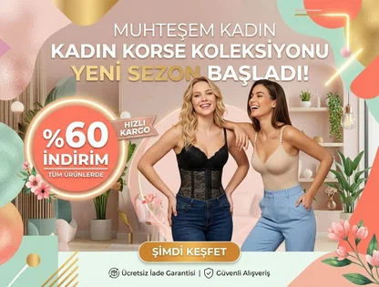 Kadın korse koleksyionu yeni sezon başladı!