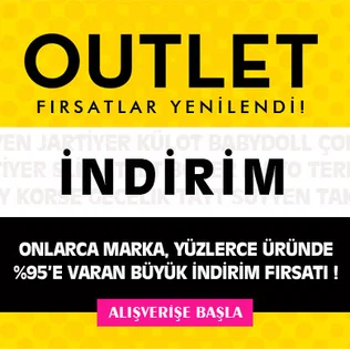 Outlet İç Giyim Fırsatları Yenilendi!