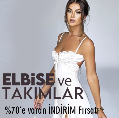 Seksi Elbise ve Takımlarda %10 İNDİRİM!