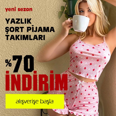 Yazlık Kadın Şort Pijama Takımları