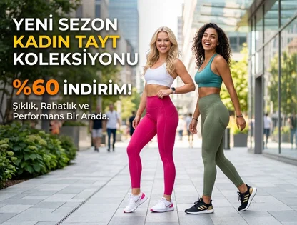 Yeni sezon kadın tayt koleksiyonu