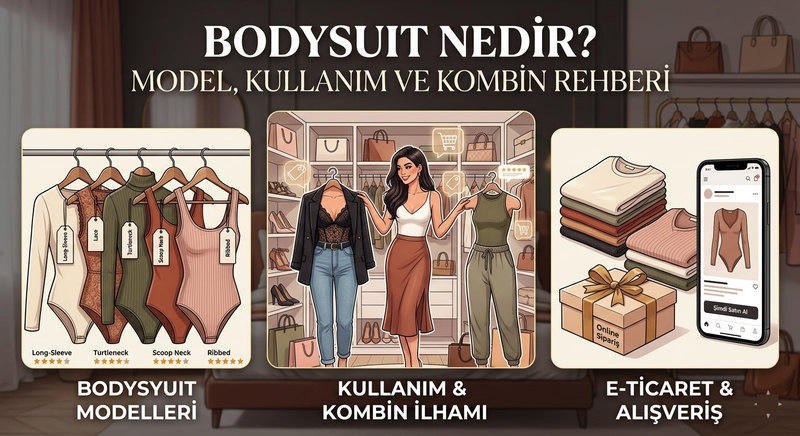 Bodysuit Nedir? Model, Kullanım ve Kombin Rehberi