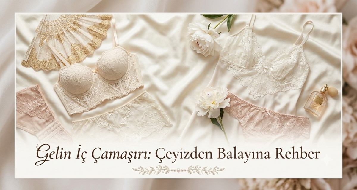 Gelin İç Çamaşırı: Çeyizden Balayına Rehber