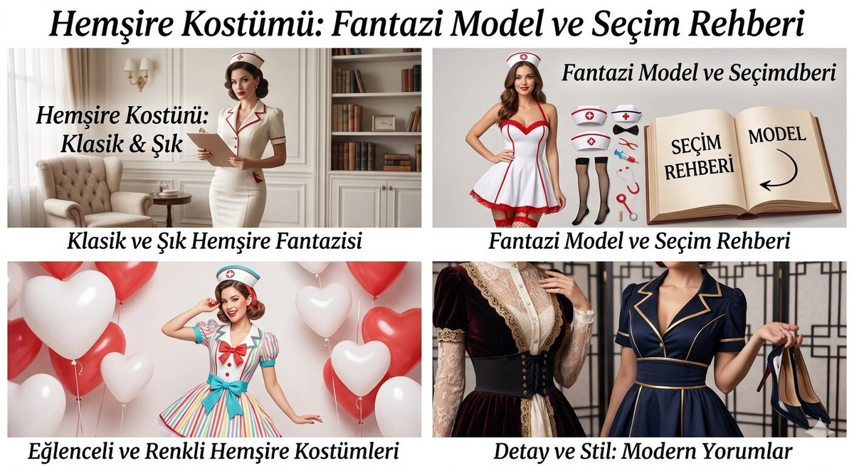 Hemşire Kostümü: Fantazi Model ve Seçim Rehberi