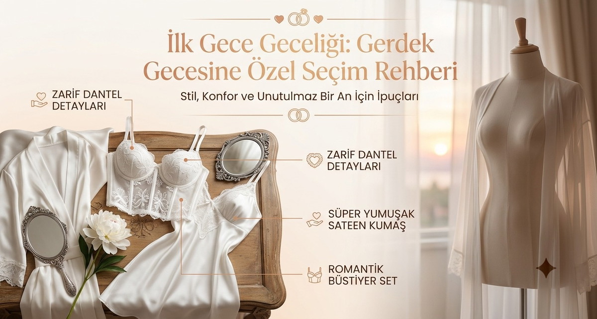 İlk Gece Geceliği: Gerdek Gecesine Özel Seçim Rehberi