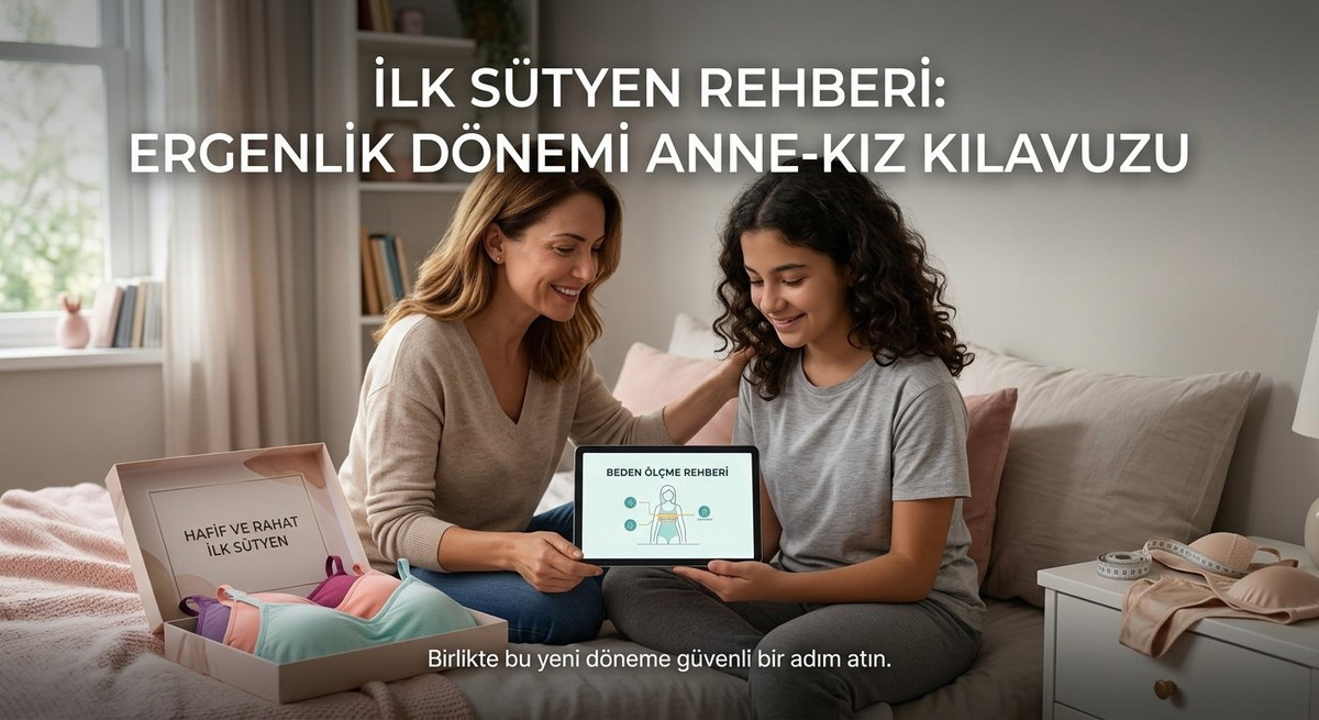 İlk Sütyen Rehberi: Ergenlik Dönemi Anne-Kız Kılavuzu