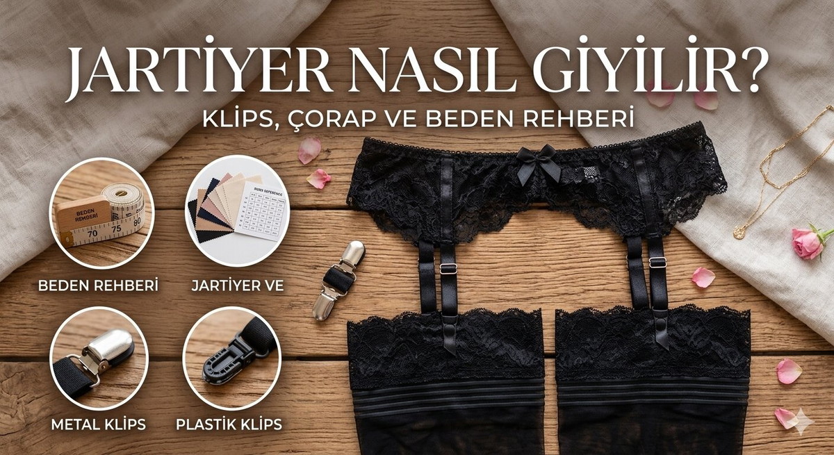 Jartiyer Nasıl Giyilir? Klips, Çorap ve Beden Rehberi