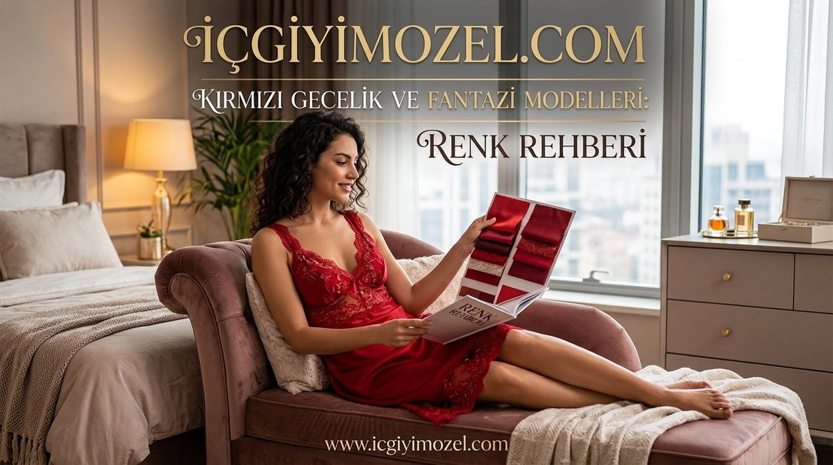 Kırmızı Gecelik ve Fantazi Modelleri: Renk Rehberi