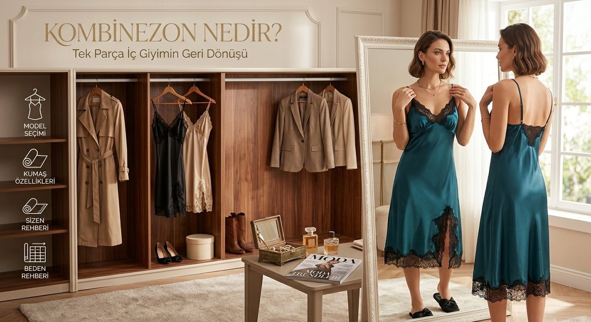 Kombinezon Nedir? Tek Parça İç Giyimin Geri Dönüşü