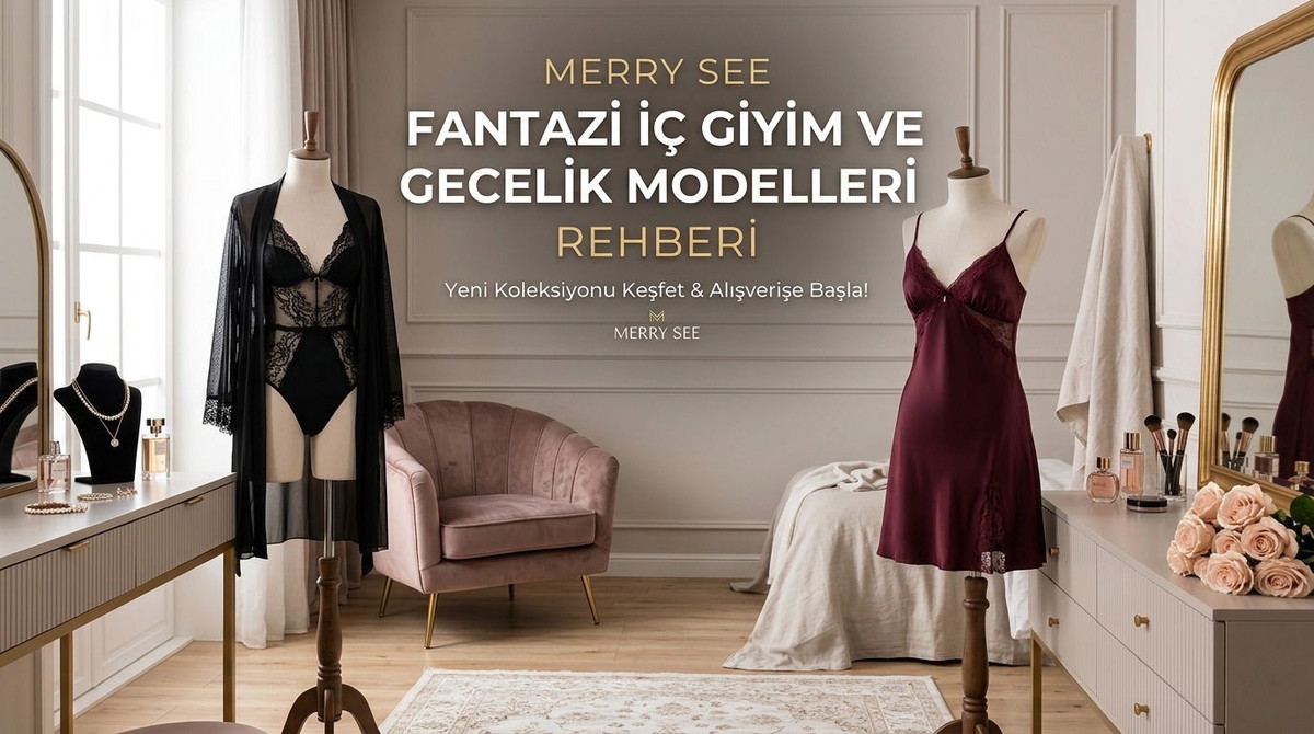 Merry See Fantazi İç Giyim ve Gecelik Modelleri Rehberi