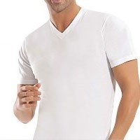 V Yaka Erkek T-Shirt