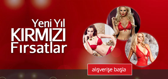 Yeni Yıl Kırmızı İç Çamaşırları