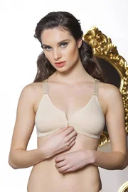 Gallipoli 100 % Pamuk Fermuarlı Medical Sütyen Gallipoli 1061