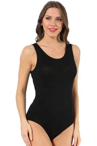Kalın Askılı Kadın Body Akbeniz 238