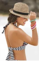 Angelsin Özel Tasarım Bikini Üst Çok Renkli detay görünüm