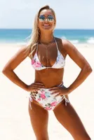 Angelsin Yüksek Bel Şık Bikini Altı Çok Renkli