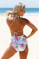 Angelsin Yüksek Bel Şık Bikini Altı Çok Renkli detay görünüm