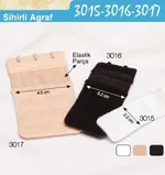 Anıl Sihirli Agraf 3015 Beyaz/Siyah/Ten