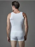 Atlet Boxer Çeyiz Takım Eros ERS 104 Beyaz detay görünüm