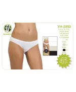 Bayan Elegant Bambu Bikini 4 Lü Paket Öztaş YH2850 Renkli detay görünüm