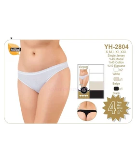 Öztaş Bayan Elegant Strıng 4 Lü Paket Öztaş YH2804 - Alternatif Görünüm