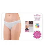 Bayan Lycralı Desenli Bikini Dörtlü Öztaş H2750 detay görünüm