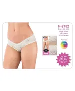 Bayan Lycralı Desenli Hıpster 4 Lü Paket Öztaş H2752 detay görünüm