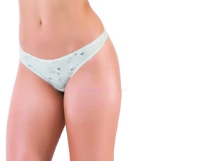 Öztaş Bayan Lycralı Desenli Strıng Dörtlü Öztaş H2751 - Alternatif Görünüm