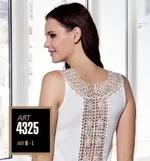 Çiçek Desenli Atlet Lady 4325 Görsel görsel 4