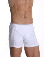 Çift Kaplan Elastanlı Boxer 889 Beyaz