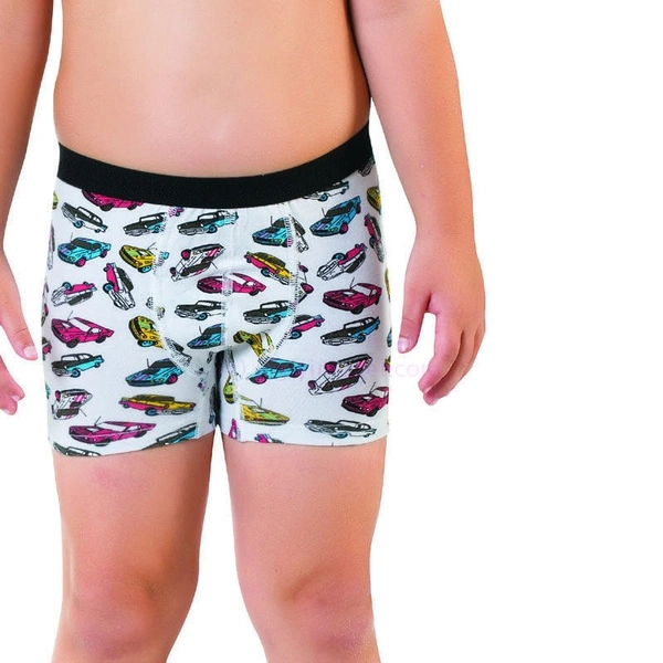 Çocuk Baskılı Lycralı Boxer Öztaş A3706