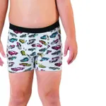 Çocuk Baskılı Lycralı Boxer Öztaş A3706 Renkli
