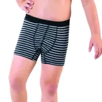 Çocuk Çizgili Lycralı Boxer Öztaş A3704 Renkli