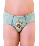 Çocuk Dörtlü 4 Lü Slip Öztaş H3116 Renkli farklı açı