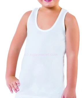 Öztaş Çocuk Düz Üçlü Atlet Öztaş F3050