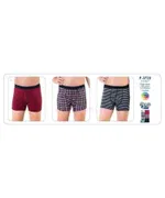 Çocuk Üçlü Lycralı Boxer Öztaş F3720 Renkli görsel 4