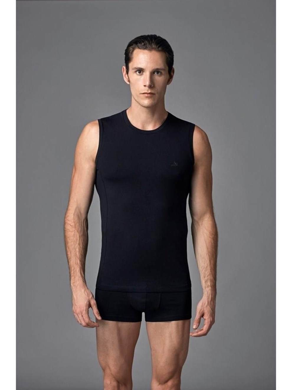 Compact O Yaka Kolsuz T-Shirt 2 li Eros ERS 003