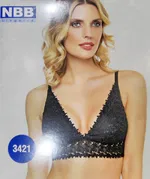 Dantel Kapsız Bralet Sütyen NBB 3421 görsel 4