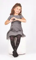 Daymod Asel Çocuk Külotlu Çorap D2122078 Siyah
