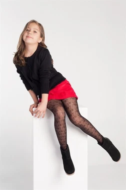 Daymod Daymod Sarmaşık Çocuk Külotlu Çorap D2121001