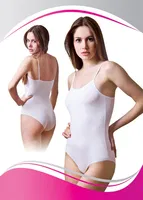 Dono Çıtçıtlı İp Askılı Body - 2310 Beyaz detay görünüm